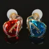 ヘッドフォンTD02 HIFIイヤホンIEM MMCXイヤホン樹脂ダイナミックヘッドセットDJステージカスタムメイド3.5mmケーブルスポーツエクササイズアップグレードケーブル