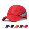 Snapbacks neueste Arbeitssicherheitsschutzhelm Bump Cap Hard Inner Shell Baseball Hat Style for Work Factory Shop mit Kopfschutz tragen