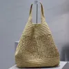 icare in raffia maxi shopping bag 9A Tote Bag Designer bag raffia Straw bag beach bag women Mesh Hollow Woven Summer woven bag Vacation bag Large capacity shopping bag