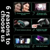 Frame VRGPRO X7 3D VR -bril Virtual reality Visuele BreeAngle VR -bril voor 5 tot 7 inch smartphone -bril Devices