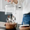 Serviessets Handgesneden verzilverde lepel Moderne eenvoud Huishoudelijk keukenservies Mangohout Soepset met opbergdozen