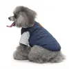 Hondenkleding Jas met ritssluiting op de borst voor honden Katoenen jas Glow Kleine en middelgrote kleding Chihuahua Tractiebenodigdheden Winter