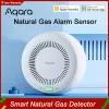 Contrôlez le détecteur de gaz naturel intelligent Aqara Zigbee 3.0, moniteur de concentration de gaz naturel, application de rappel à distance, fonctionne avec Xiaomi Home HomeKit