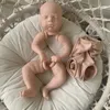 21Inch Reborn Doll Kit Everlee Born Sleeping Baby Life Touch Touch mjuk oavslutade delar Diy Toys 240223