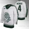 Custom 2022 2024 Michigans States Spartans Hockey Jersey Duncan Keith Nash Nienhuis Artyom Levshunov Matt Basgall Nicolas Müller Isaac Howard Gavin O'Connell