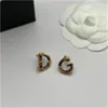 DG Multi-style Drop Pearl long Superior Feel earrings gorgeous and exaggerated French S925 Silver 141