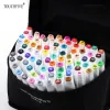 Markers Art Drawing Marker Pen TOUCHFIVE 40 60 80 168 Colors Alcohol Graphic Art Sketch Twin Marker Pens Gift sketchbook for painting