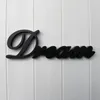 Decorative Figurines MaBlack Wooden Words Sign Free Standing "Dream" Desk/Table/Shelf/Home Wall/Office Decoration Art 14 X 4.25 1 Inch