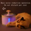 Dostarcza 2,4L Pet Cat Pi -Pi -Pi -Water Water Dozownik z Automatyką LED i Zwierzęta Usb Water Fountain Fountain