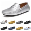 scarpe eleganti primavera autunno estate grigio marrone bianco uomo scarpe basse traspiranti con suola morbida suola piatta uomo GAI-41