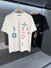 Summer fashion men's T-shirt Designer short print letter car cotton T-shirt clothing crewneck short sleeve high quality tees