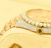 Nieuw luxe polshorloge voor heren Bling Watch Collection Moissanite VVS Kwaliteit horlogeglas Wit roestvrij staal rond analoog