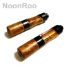 Rods NooNRoo Burl wood Spinning reel seat with wood nut fishing rod reel seat DIY Rod building Repair reel seat