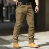 Pantalon Cargo tactique pour hommes, pantalon de Combat, militaire, poches multiples, travail, randonnée, décontracté, grande taille 6XL, 240227