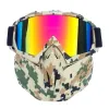 Lunettes de soleil hommes femmes skigles snowboard Snowmobile Goggles masque Snow Winter Ski Ski Gernes Motocross Lunettes de soleil