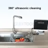 Rondelle Tipo di serbatoio dell'acqua per uso domestico Installazione di lavastoviglie a mini ciotolaLavastoviglie automatica ad ultrasuoni per frutta e verdura gratuita