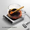 كوب قهوة USB الصالح للشرب أكثر دفئًا مع 3 إعدادات درجات الحرارة لمكتب Office استخدم Home Smart Electric Beverage 240301