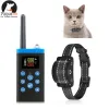 Repellents Remote Cat Training Collar, Cat Anti Meowing Collar, Waterproectrechargeble Vibration Collar For Deaf Dogs, 1600ft Fjärrområdet