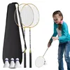 Set professionale di racchette da badminton per adulti, attrezzatura leggera, assorbente del sudore 240223