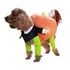 Halloween roliga hund kattkläder husdjur pumpa kostym cosplay specialevenemang kläder outfit söta kostymer kläder 240228
