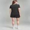 ファッションフィットネスベストトップヨガデザイナーlu-lu camisoles tanks womens sports yoga solid solt tシャツクイック乾燥クルージム女性トレーニングスポーツウェアy0ak
