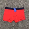 Mens Underwear Designer Boxers märke Underbyxor Sexig klassiska casual shorts mjuk andningsbar bomull underkläder 3 st med låda bästa kvalitet