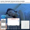 Новый сенсорный дизайн Wi-Fi Smart Curtain Switch для моторизованных штор и рулонных жалюзи работает с приложением Tuya Smart Life Alexa Google