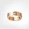 Originele 1as Designer Graveren 6mm Diamanten LIEFDE Ring Goud Sier Rose 750 Roestvrij Stalen Ringen Vrouwen Mannen Liefhebbers bruiloft Sieraden Gift Groot VS Maat Q1 s Originele Kwaliteit