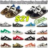 2024 venda quente sapatos de grife leopardo impressão wales bonner tênis vintage antiderrapante moda campus masculino e feminino sapatos casuais tamanho 36-45