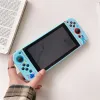 Casos ponto dos desenhos animados caso para nintendo switch/oled acessórios de jogo ns joycon controlador tpu antiqueda capa protetora saco de armazenamento