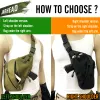 Bags Outdoor Tactical Storage Gun Holster Shoulder Bags Men Antitheft Chest Bag Nylon Sports Hunting Crossbody Pistol Bag