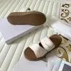 Pantoufles de créateurs Tongs pour femmes Sandal Flat Cross Flops Mules à fond Pantoufles multicolores en dentelle Lettre Pantoufles Chaussures d'été pour la maison Sandles