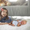 Poupée bébé reborn réaliste de 18 pouces, nouveau-né réaliste, ressemble à un vrai garçon/fille