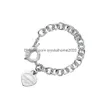 Bracelet chaîne Anyclassic Ot Love, Design de mode, bijoux à main pour dames, livraison directe en direct, Dhdu2