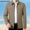 TurnDown Collar Blazer Mens Jacket Casual Loose Business Men Office Dress Coats Ytterkläder Kläder Spring Autumn 240226