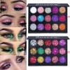 Ombra 15 glitter color ombre ombreggiatore pallete pigmento per occhio professionale tavolozza di tavolozza per trucco per trucco da tavolo di ombretto Maquillage