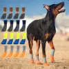 Shoes 4pcs/set Dog Rain Shoes Anti Slip Sole Waterproof Cat Shoe Rubber Boots for Outdoor Footwear Socks Dog Foot Cover Protectors