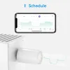 Controle Meross HomeKit Smart Radiator Thermostat, WiFi Temperatuur Controller, Thermostatische radiatorklep voor Siri, Alexa, Google Assistant