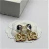 DG Multi-style Drop Pearl long Superior Feel earrings gorgeous and exaggerated French S925 Silver 141