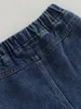 Hosen Mädchen, glitzernde Pailletten-Jeans, Schlaghosen, trendige, hoch taillierte Schlagjeans für kleine Fashionistas, Größen 3–7