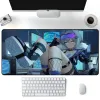 Pads Honkai Star Rail Silver Wolf Mouse Pad Large Gaming Mousepad PC Gamer Computer Mouse Mat Keyboard Mat Desk Pad Laptop Mausepad