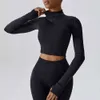 Lu Align Hoody Sport Align Capuzes com zíper de mangas superior Mulheres roupas ao ar livre Correndo fitness slim Manga longa Meninas de manga de meninas Terno Jogger Lemon Lady Lady