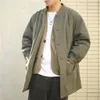 Jagdjacken Männer Retro Armee-Grün M65 M43 mittellange verdickte gepolsterte Jacke Militärstil Field Tough Guy Mantel Windjacke