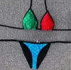 女性のセクシーなストライプのビキニ水着デザイナーブラジルの水着セットMaillot de Bain女性水着セット