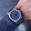 Het Sale Montre Real Leather Strap Luxury Men Movement Watch Original 41mm Audemar Designer Watches Mirror Quality Mens Watch Dhgate New