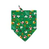 Cão vestuário sucado bandanas clássico animais de estimação cachecol natal santa boneco de neve triângulo babador para o feriado de natal gatos acessórios traje fornecimento