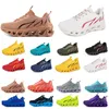 running shoes for mens womens black white red bule yellow Breathable comfortable mens trainers sports sneakers a7