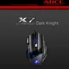 Muizen 1/2 Stuks Ergonomische Bedrade Gaming Muis Led 5500 Dpi Usb Computermuis Gamer Rgb Muizen X7 stille Mause Met Backlight Kabel Voor Pc