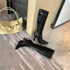 Women Boots Leather Overcoat Giant White Boots Thigh High Heel Heels Temperament Knight Tube Elastic 230830