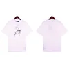 T-shirt pour hommes T-shirts d'été Hommes Femmes Designers T-shirts Lettre Chemises imprimées 2024 Vêtements blancs noirs Coton Col ras du cou Respirant 7 styles Taille S-XL